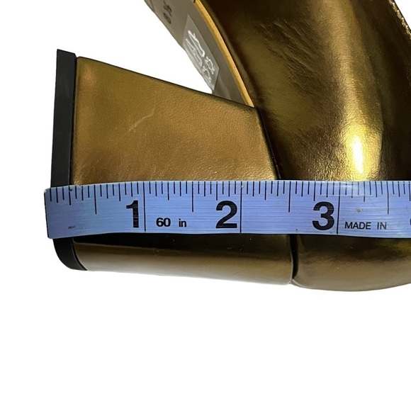 John Fluevog Tasty Vogs Lucienne Two-Tone Mod Pump Women Size 8.5 - Picture 11 of 12